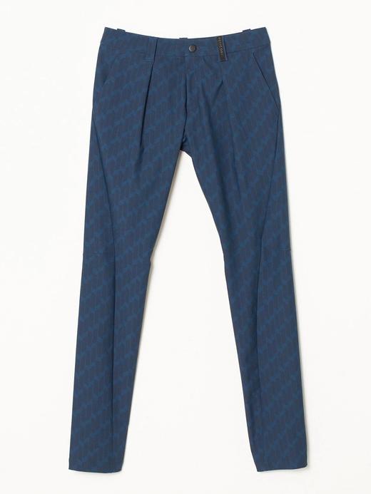 Ulticore系列 男士高尔夫 3D图案 条纹弹力褶皱裤 长裤 商品图11