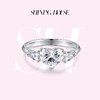 【预售】ShiningHouse[培育] 18k金钻石戒指 心形1克拉钻人工真钻人造钻石K金戒指时尚钻石戒指悦己送礼臻选【此商品不支持7天无理由退货退款】 商品缩略图0