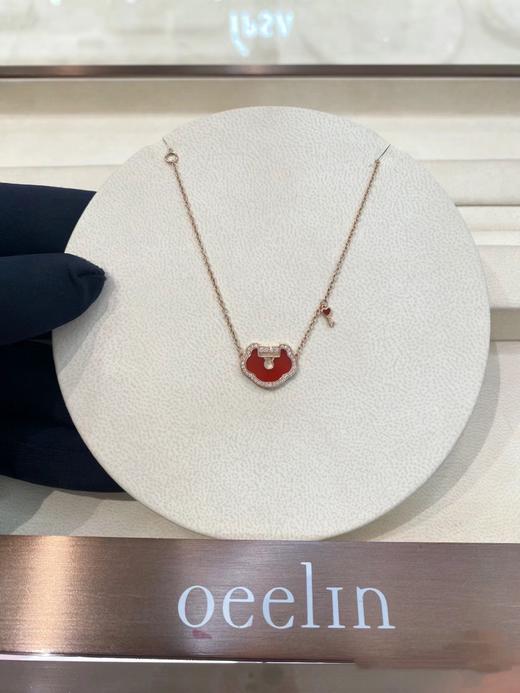 麒麟 Yuyi系列如意心锁项链（XTY） 商品图4