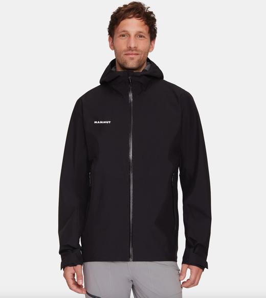 【现货上新超惠秒】MAMMUT猛犸象 男士 透气防风防水 轻便徒步硬壳连帽冲锋衣夹克12536 商品图0