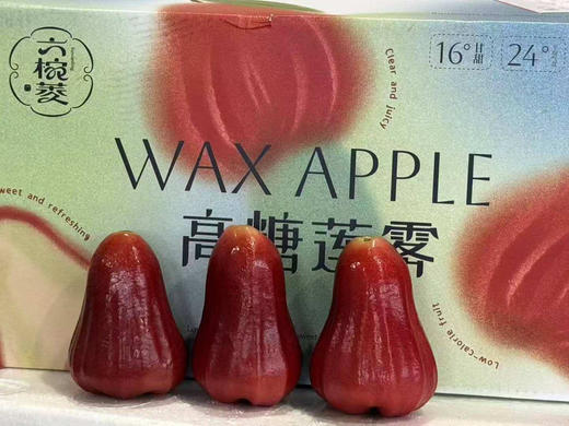 空运莲雾 新鲜水嫩多汁，雾霾ke星！ 商品图2