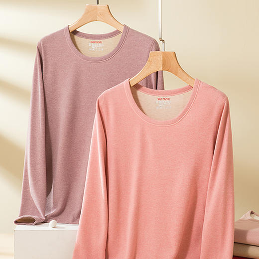 【春节预告：2.14-2.24停发】一套装![觉袈云感磨毛保暖衣套装]一件"开运红"保暖衣，全家暖冬都靠它 商品图3