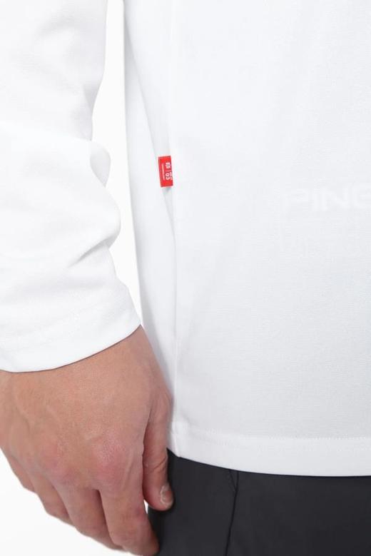 Ping高尔夫男士 弹性圆领字母长袖 运动上衣 商品图4