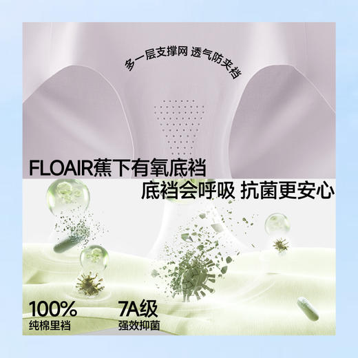 【26春夏新品】蕉下女士凉感无痕内裤（3条装）CC008 商品图4