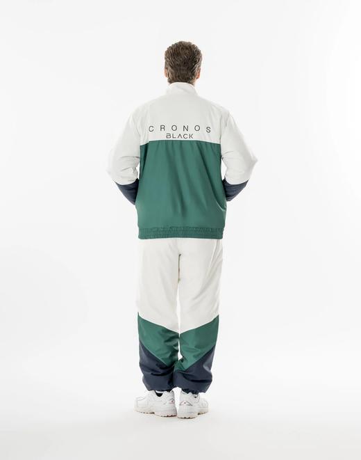 CRONOS BLACK高尔夫男士 冬季 复古撞色立领棉夹克 宽松版型运动休闲 商品图6