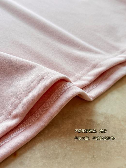 宋轶同款波尔小马手绘印花装饰线插肩袖上衣 商品图14