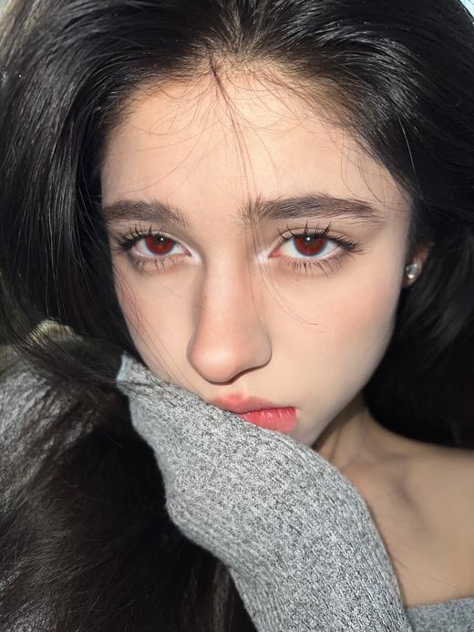 mimipark半年抛 远古图腾/千野真纪/小泉知月/若叶昭姬 14.2mm 【敏感眼不可】紫棕红 商品图7