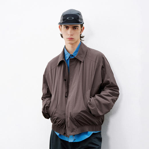 714street户外防晒凉感尼龙夹克男2026春季短款翻领宽松运动外套 商品图2