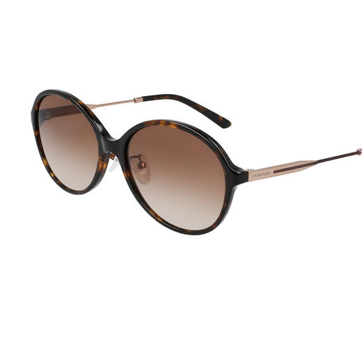 7883901132601 卡尔文克雷恩Calvin Klein 【商场同款】CK新品欧美椭圆时尚大框优雅复古休闲太阳镜墨镜女 商品图1