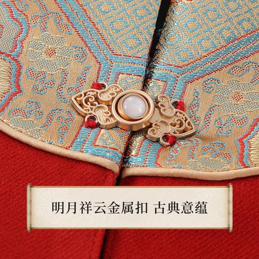 【英氏】【新中式三件套】【160-170】女童拜年服套装国风外套裙子 商品图9