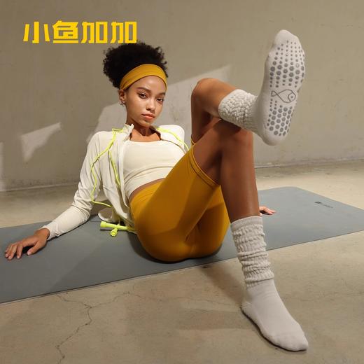 【59元任选2件】【小鱼加加】2026新款高筒普拉提堆堆袜瑜伽袜女专业防滑 商品图0