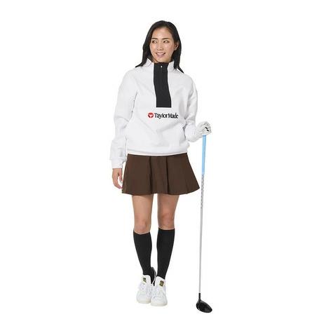 Taylormade 男女同款秋冬 经典字母LOGO刺绣立领半拉链长袖卫衣 商品图2