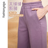 凡圣瑜伽 宽松绒绒阔腿长裤F14965 商品缩略图5