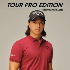 Callaway 高尔夫男士 Tour Pro Edition系列 短袖T恤POLO衫基础款 运动休闲透气