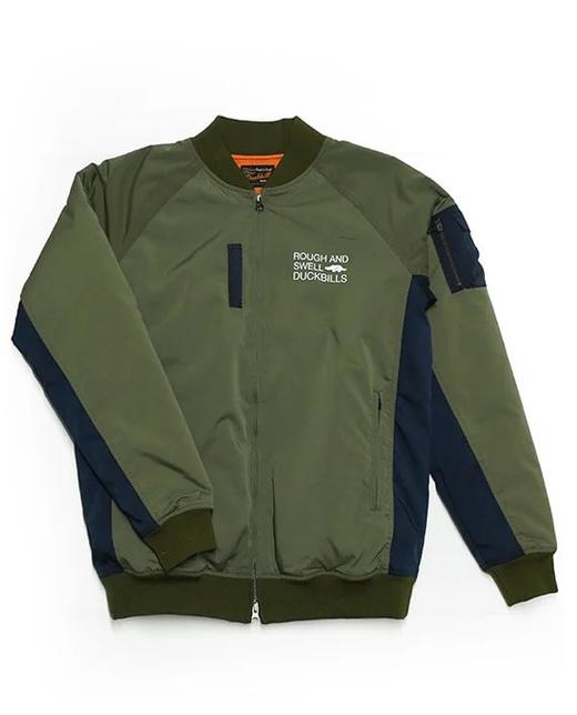 Rough & Swell 高尔夫男款 秋冬新款 防水弹力抗静电 保暖百搭运动休闲拼接机能夹克 商品图2