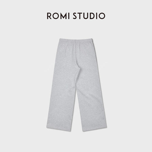 ROMI STUDIO“校园套装"重磅纯棉立体中线休闲长裤+卫衣RWCWXG7432 商品图3