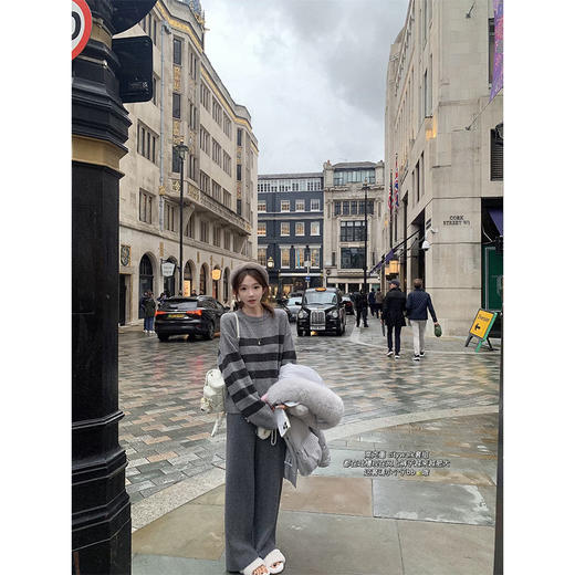 金蘑菇菇 冬日宅物·针织裤/ 穿搭的尽头是舒适 商品图1