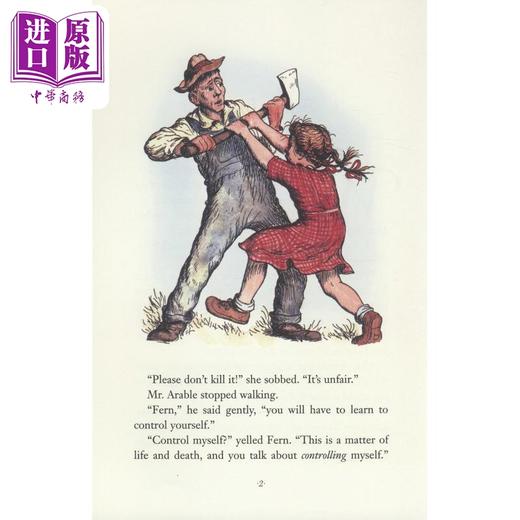 【中商原版】企鹅经典读物 奇迹男孩（护眼版）+纽伯瑞 夏洛的网 全彩英版 共2册 英文原版 儿童经典文学读物小说 7岁以上 商品图1