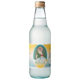 金泽汤涌柚子风味饮料340ml Ante(アンテ) 金沢湯涌サイダー 柚子乙女 340ml瓶