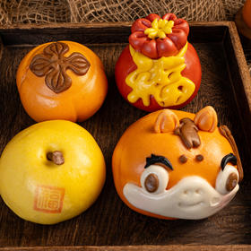 药膳花饽饽丨传统食养融入主食，四种造型，四种内馅，用料扎实，孩子放心吃⭐顺丰快递