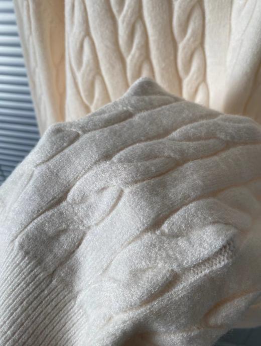 F013013春秋季新品男士圆领绞花羊毛针织衫 商品图13