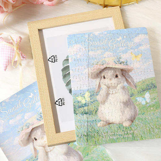 兔兔日落画廊DIY拼图-纪念日百货门店同款169644661 商品图1
