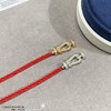 费雷德 小号满钻马蹄扣红绳手链（XTY） 商品缩略图6