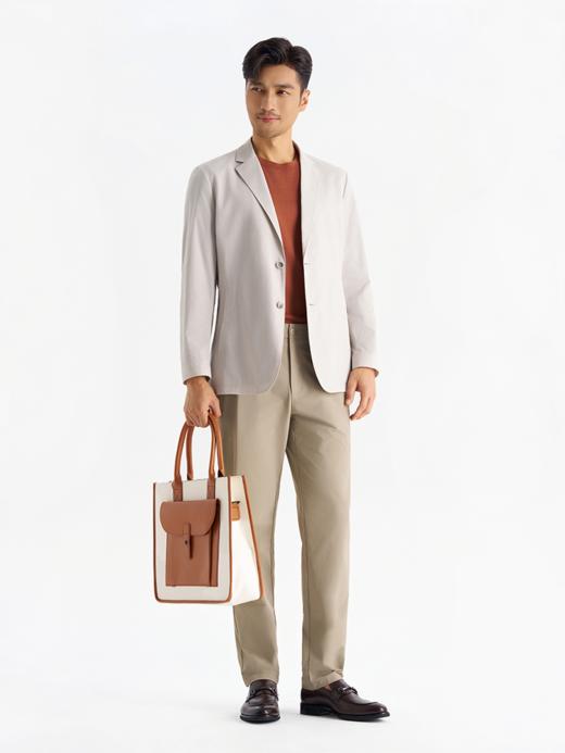 【新锐5号】2026年春季新款休闲单西外套抗皱可机洗西服261R0S552N【T】 商品图0