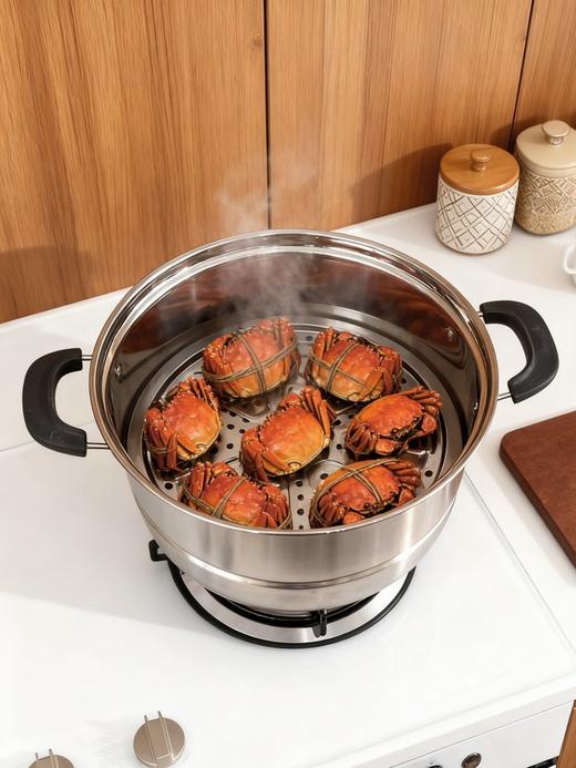 易铂28cm奥兰多不锈钢汤蒸锅 商品图3