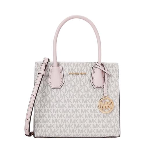 194900271964 迈克高仕MICHAEL KORS Mercer 时尚潮流百搭中号Logo印花皮革风琴式斜挎包【22*10*19cm】 商品图0