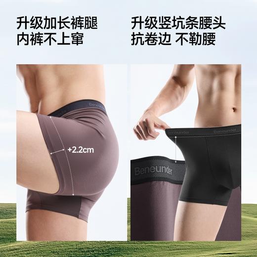 【26春夏新品】蕉下男士透气莫代尔内裤（3条装）AF005 商品图4