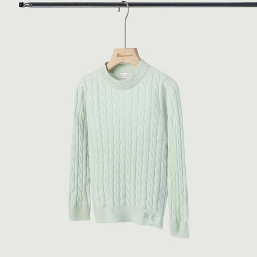 PALUOPO/PL 100%山羊绒圆领童衫ET2F8388R/约重177g帕罗 商品图12