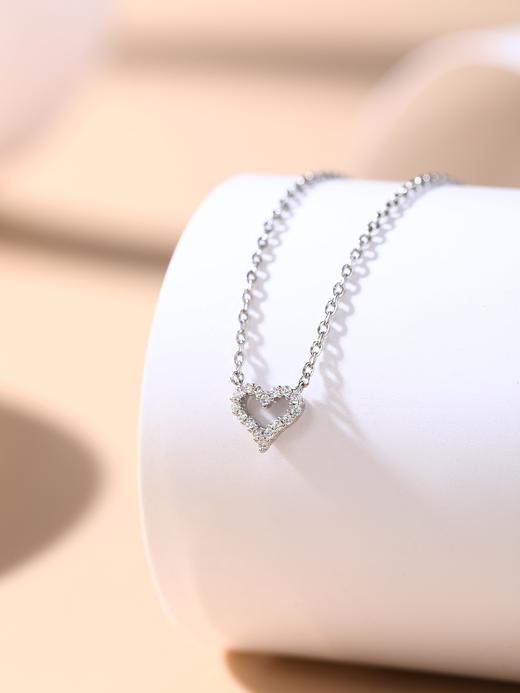 蒂芙尼 心形钻石项链（XTY） 商品图3