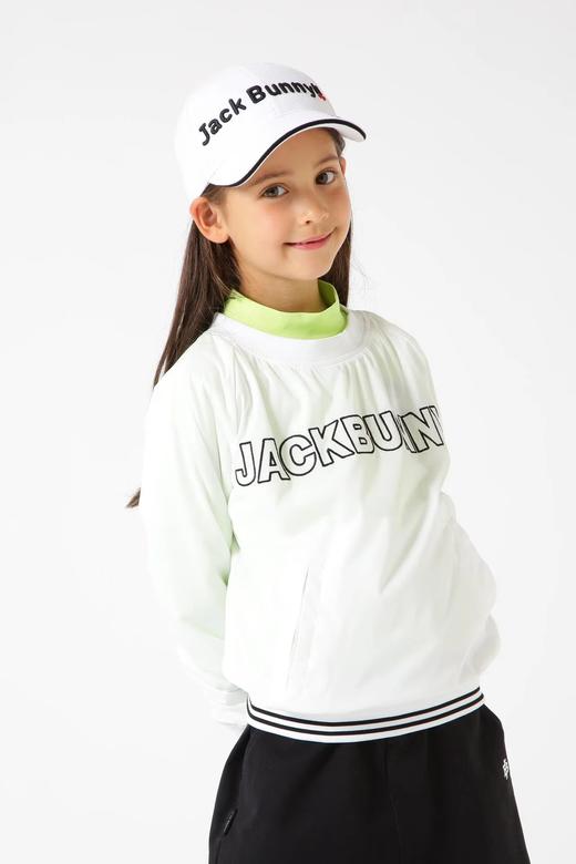 Jack Bunny高尔夫儿童青少年 罗纹袖口 防水防风光滑长袖夹克 商品图4