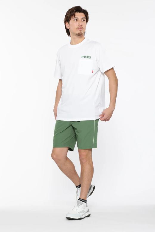 PING 男士高尔夫 夏季 logo口袋短袖T恤 弹力透气 商品图11