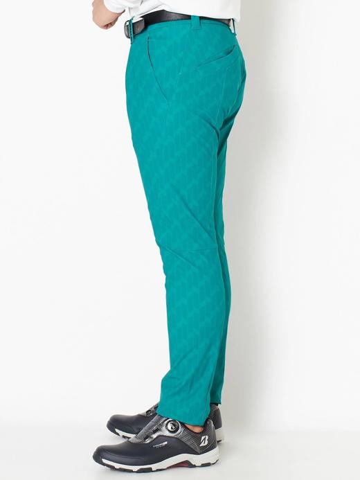 Ulticore系列 男士高尔夫 3D图案 条纹弹力褶皱裤 长裤 商品图3