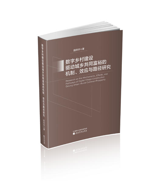数字乡村建设驱动城乡共同富裕的机制、效应与路径研究 商品图0