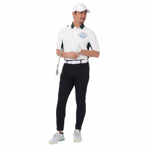 Taylormade 高尔夫男女同款 网眼速干侧面拼接polo领短袖T恤 商品图8