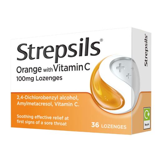【香港直邮】Strepsils使力消 英国蜂蜜柠檬草莓 润喉糖 商品图5