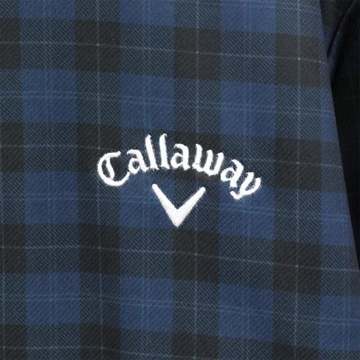 Callaway 高尔夫 男士 经典格子印花polo领长袖衬衫T恤 舒适百搭 商品图7