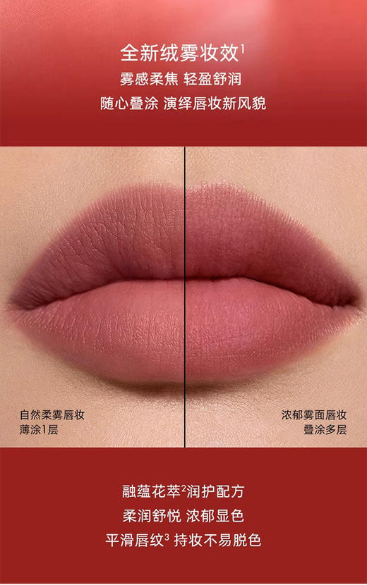 3348901745062 迪奥Dior 迪奥烈艳蓝金唇膏 全新柔雾哑光口红 #688瑰色柔纱蔷薇粉棕 商品图2