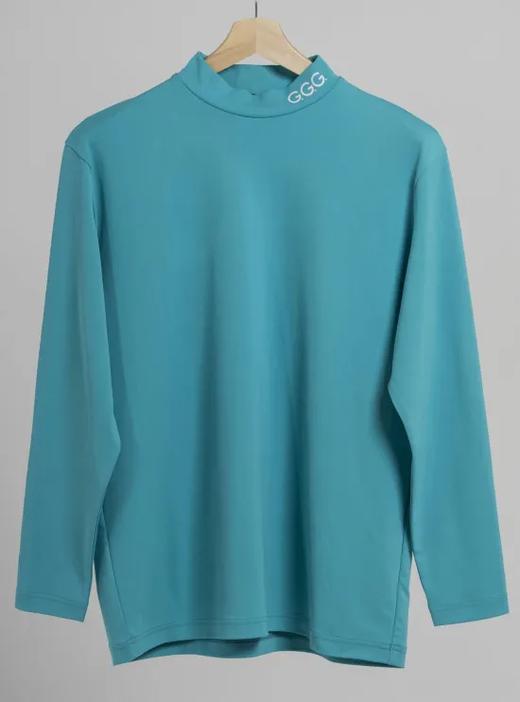 GGG 高尔夫 男士 经典长袖高领衫 光滑小高领T恤 运动休闲百搭 商品图8