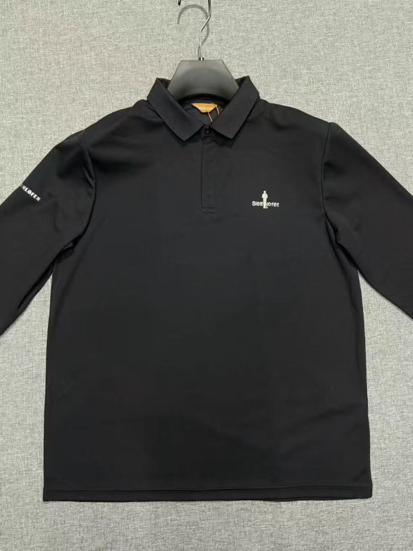 原单正品比音勒芬BT_Gritty男士长袖polo衫商务休闲翻领T恤商务长袖
M-XXL