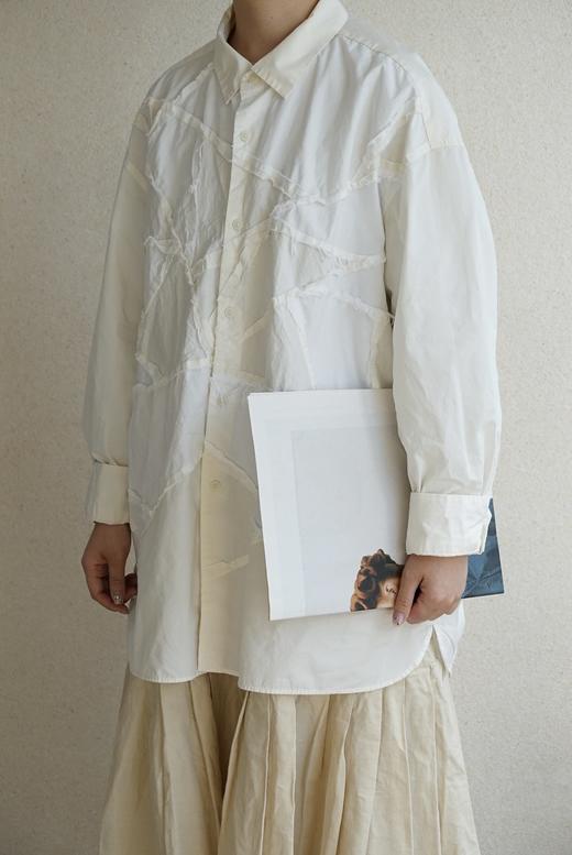 CaseyCasey限量款多工艺拼布衬衣 商品图3