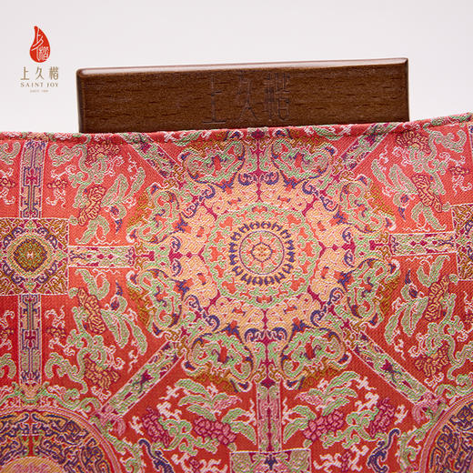 SAINTJOY/上久楷 宋锦斜背包 女式单肩XB3B026203002八达晕 商品图7