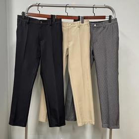 FIDRA 高尔夫 男款 简约松紧腰运动休闲长裤 中心压褶 立体剪裁