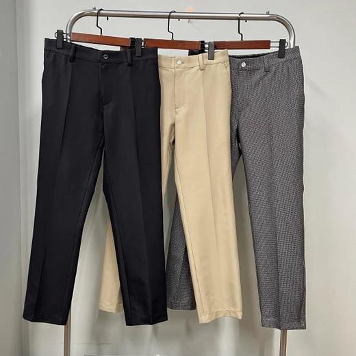 FIDRA 高尔夫 男款 简约松紧腰运动休闲长裤 中心压褶 立体剪裁 商品图0