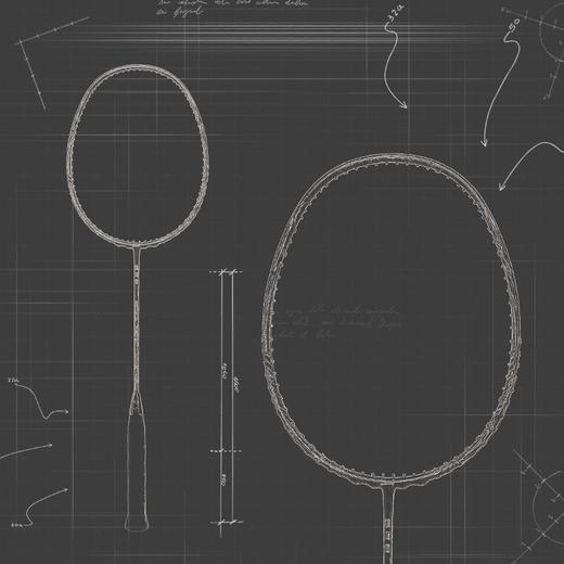 的幸杨晨大神汉阳造专业进攻耐用超轻羽毛球拍全碳素纤维单拍 商品图2