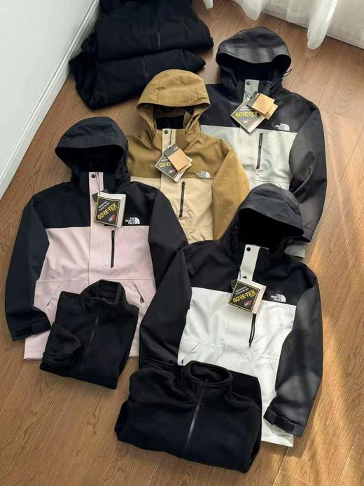 F013002男女情侣款1990三合一防水防风冲锋衣夹克 商品图0