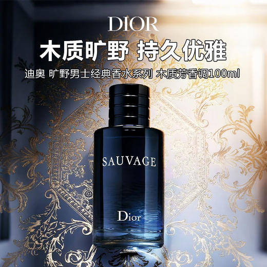 【限时特惠】Dior迪奥旷野男士经典香水系列 木质芳香调100ml 商品图0